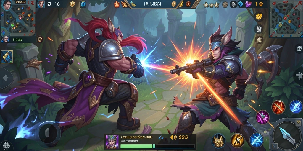 Gameplay seru dan kompetitif di 116X dengan karakter hero yang unik.