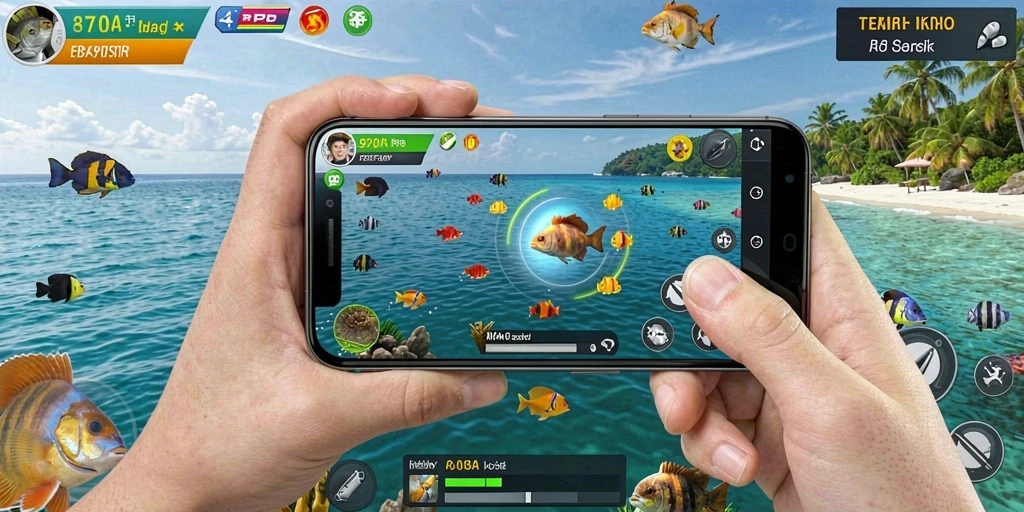 Gameplay seru Tembak Ikan dengan grafis menawan.