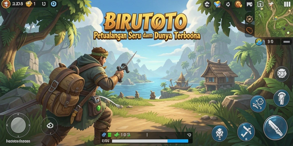 Gameplay seru di dunia terbuka BIRUTOTO yang menakjubkan.