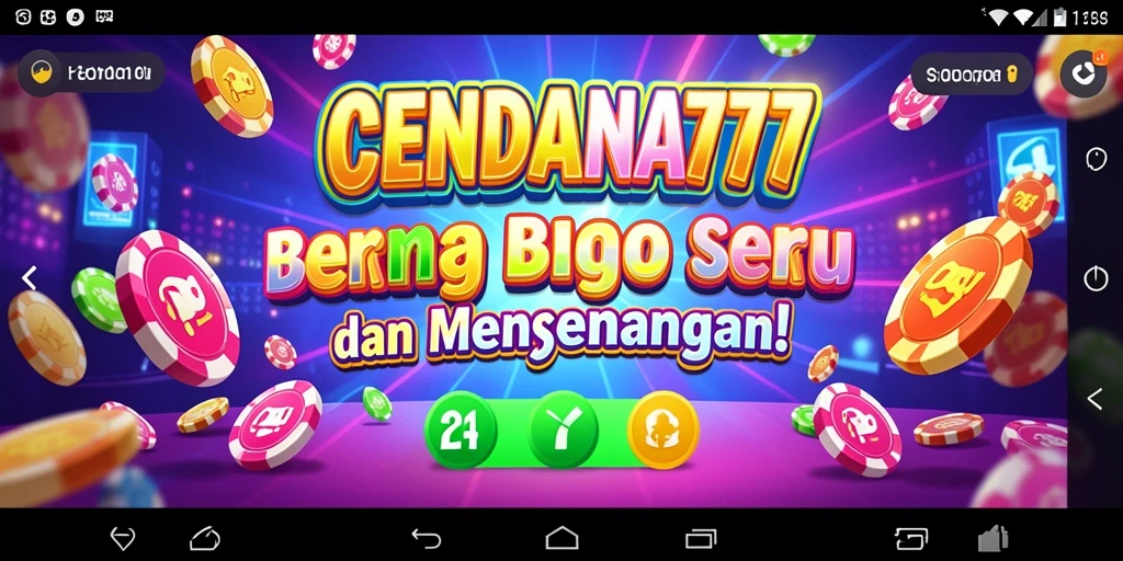 Screenshot gameplay CENDANA777 yang penuh warna dan seru.