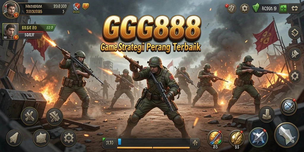 Tampilan gameplay GGG888 yang menakjubkan dan penuh aksi.