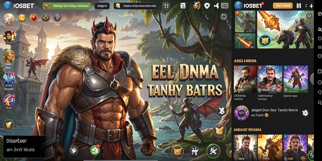 Tampilan gameplay IOSBET yang menarik dan penuh petualangan.