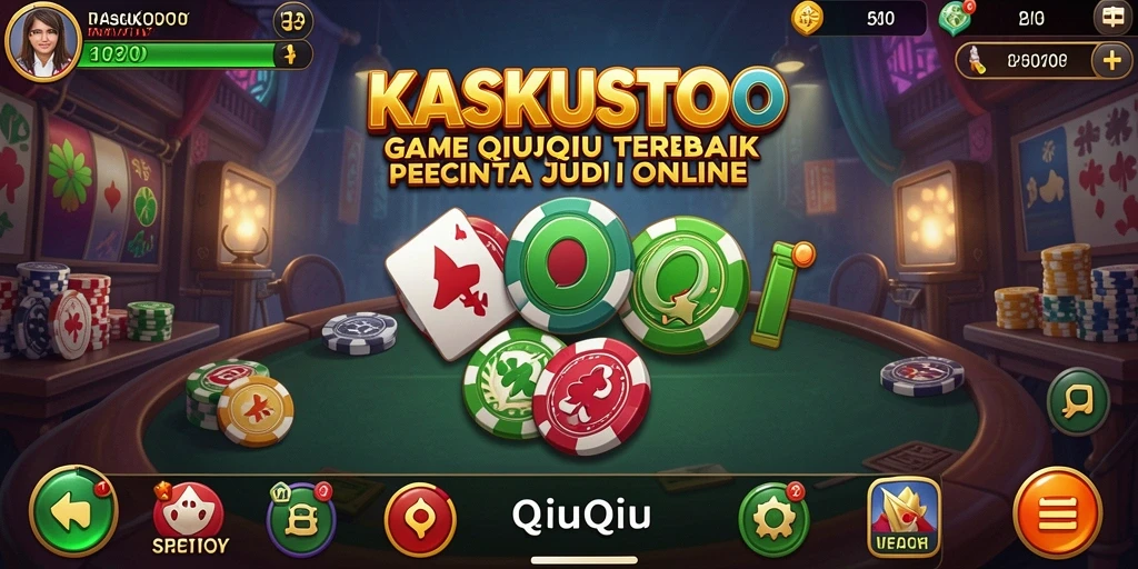 Tampilan gameplay QiuQiu yang menarik di KASKUSTOTO.
