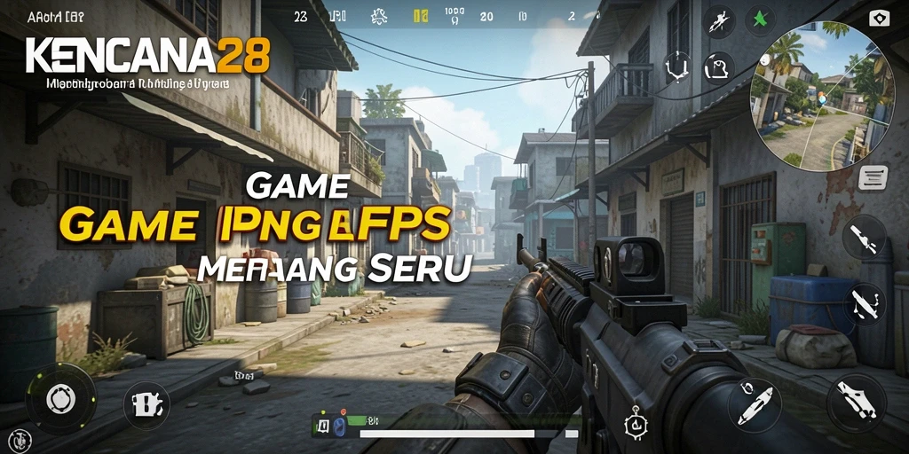Tampilan gameplay seru KENCANA28 dengan aksi tembak-menembak yang intens.