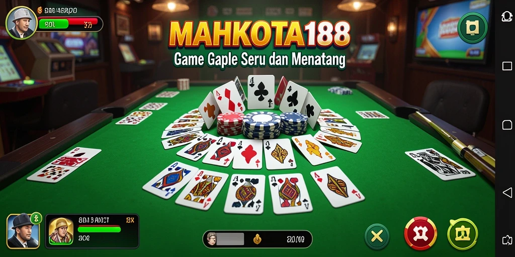 Tampilan gameplay MAHKOTA188 yang seru dan interaktif.
