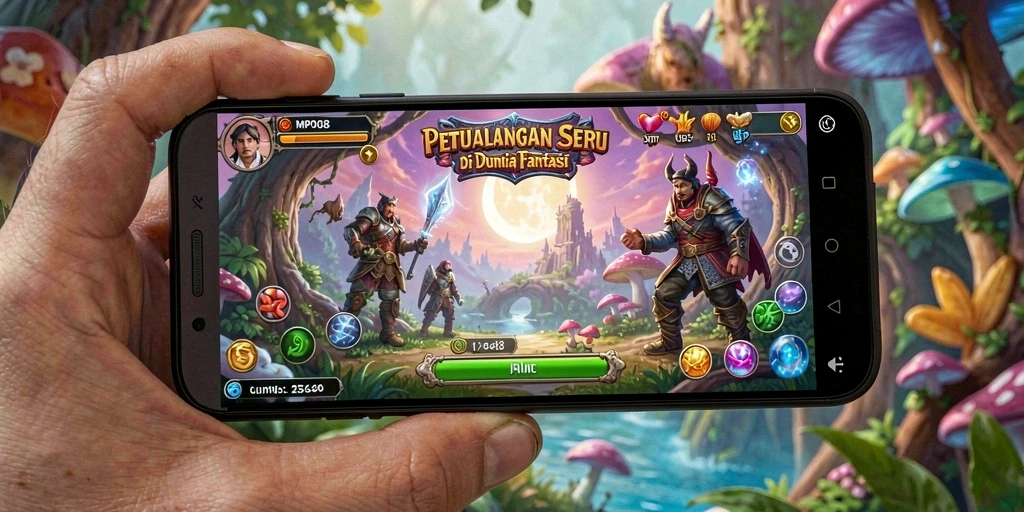 Screenshot MPO08 menampilkan pemandangan menakjubkan dalam petualangan seru.