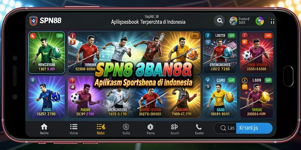 Screenshot dari gameplay taruhan olahraga yang seru di SPN88.
