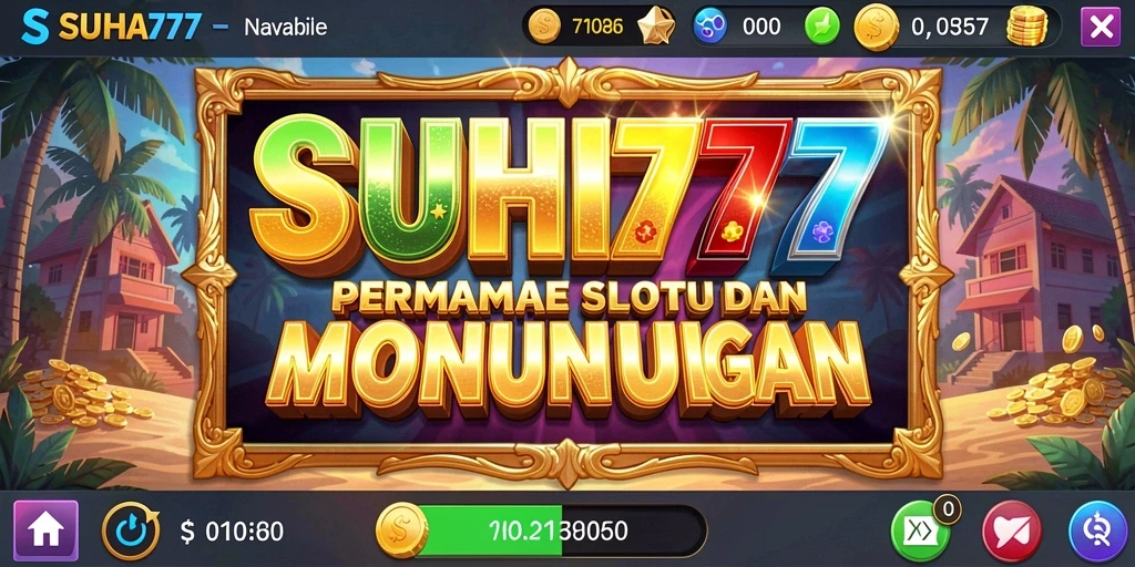 Gambaran gameplay seru dari SUHU777 dengan mesin Slot yang menakjubkan.